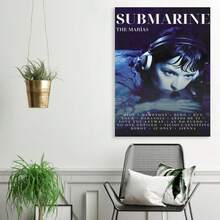 Framed TheMarias Submarine 15 Canvas Poster Bedroom Decoration Landscape Office Valentine's Birthday Gift, Home Decor, Bedroom Decor, Bathroom Decor, Living Room Decor, For Office, Cafe Shop, Perfect Gift - Framed - View 4