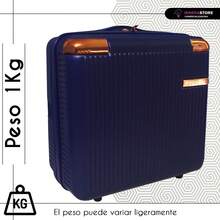 Neceser Maletin Reforzada Cosmetiquera Organizador Manoviaje - Azul - Ver 6