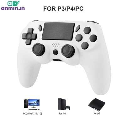 GAMINJA GAMINJA P47 kabelloser Gamecontroller, kompatibel mit / Slim/ Pro/PC, Dual-Vibration, Lautsprecher, 6-Achsen Gyroskop, Kopfhöreranschluss, Touchpad
