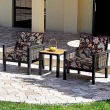 1 Pc Stretch Garden Cushion Cover, S/M/L Size, Suitable For Outdoor Sofa Cover Replacement, Washable Patio Furniture Cover - Multicolor - View 9