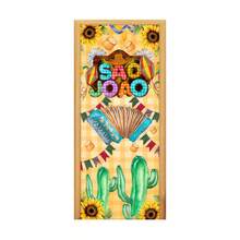 Felicita Decorative Door Cover 3D Sublimated Fabric Party 0.85x2.10 Junino - CP-338 - 查看 2