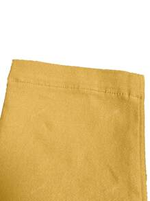 Pantalon pour femmes, couleur unie, taille élastique, design de poche, décontracté, adapté pour la vie quotidienne et les déplacements