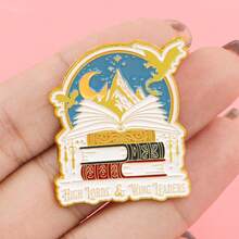 龙形珐琅别针 翻领别针 背包上的徽章 女士胸针 衣服礼物 珠宝 时尚配饰 - NR11111X - 查看 6