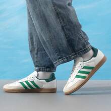 Adidas Originals SAMBA OG 男女通用鞋，2026 春季新款休闲运动鞋，训练鞋，T 字头鞋 JI3202 - 白色 - 查看 6