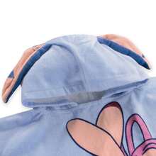 Lilo & Stitch Disney Kids Poncho | Lilo And Stitch Towel | Stitch Hooded Kids Towel Poncho - Blue - View 10