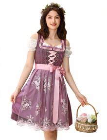 Hobrounn Dirndl Dresses