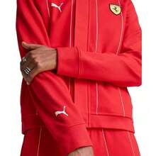 Puma Men's Premium  Race Jacket | Fall Fashion | Men Sports Jackets - 紅色 - 查看 2