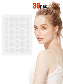 1440片可爱圆形面部贴纸 - 日夜舒缓,温和不刺激 - 防水透气,隐形超薄,必备单品。适用于面部,温和透气/防水/轻盈设计/亲肤材质/沐浴时也可使用,适合敏感肌肤。 - 彩色 - 查看 11