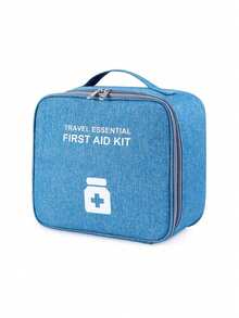 Portable Medical Bag, Home/Travel First Aid Kit, Emergency Medicine Storage, Mini First Aid Pouch - Multicolor - View 10