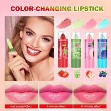 MISS FACTORX 8pcs/Box Color-Changing Lip Balm Set, 4 Flavors, Long-Lasting Waterproof Non-Transfer Formula, Moisturizing Glossy Lip Color, Great Mother's Day & Women's Festival Gift