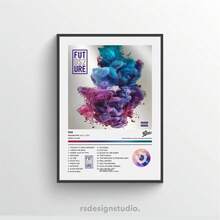 1pc Rapper Hip Hop Rock HONEST THE WIZRD Pop Rap Album Nhạc Bìa Poster Tương Lai Tranh Canvas Thẩm Mỹ Nghệ Thuật Treo Tường Trang Trí Phòng Khách Không Có Khung - Nhiều màu - Xem 8