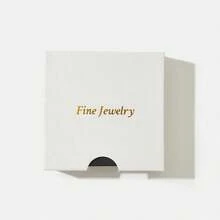 ANU JEWEL 4.0CT 8x12mm S925 银泪珠切割莫桑石戒指，适合作为结婚礼物 - 白色 - 查看 10