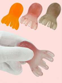 1Pc Octopus Head Massager Comb, Point Massage Comb, Back Neck And Back Manual Deep Massage Tools, Handheld Palm Full Body 8-Legged Acupressure Gentle Self Massager Pressure Point Massage Tool,Hair Brush,Comb,Hair Tools,Hair Products And Accessories For Barber Salon Beauty Travel Essentials