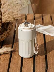 Smart Double-Wall Vacuum Insulated Coffee Cup - Seamless Stainless Steel 316 Design - Perfect For Men & Women, Office & Outdoor Adventures - Durable, Rust-Resistant, Easy-Carry Mug