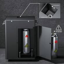 SEBRUANC 180W Flame Machine Stage Light Flame Effect Light DMX Pulse Ignition 2 Channels 1 Channel Fireball 1 Channel + 2 Channels Fire Column Suitable For Halloween, Carnival, Party, Music Performance, Wedding, Circus Performance, Concert