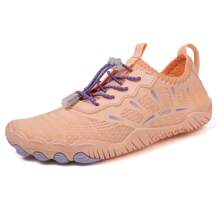 1 par de calcetines/zapatos de mujer para exteriores y playa, zapatos de agua con suela blanda para parque acuático, caminata por arroyos, natación, ejercicio en interiores, yoga, saltar la cuerda