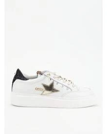 Zapatillas CETTI en color nature blanco oro para señora