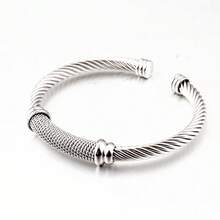 Casual Stainless Steel Men's Ladies Bracelets Do Not Fade And Are Of High Quality And Can Be Used As Holiday Gifts For Relatives And Friends. - Multicolor - View 6