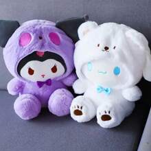 Sanrio Sanrio Character Plush Toys Collection - Including Hello Kitty, My Melody, Cinnamoroll, Kuromi, Pochacco - Soft Stuffed Animals, Kids Comfort Toys, Home Decor, Desktop Ornaments, Car Accessories, Girls' Festival Gifts