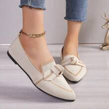 Women Loafers Shoes - 黃色 - 查看 3