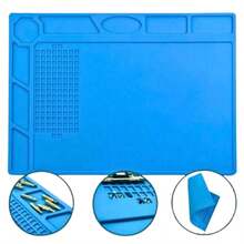 Antistatic Silicone Blanket For Cell Phone Service Bench - Màu xanh lam - Xem 6