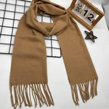 Xales Cachecol Sofisticado Estampa Lisa Social-xx6161