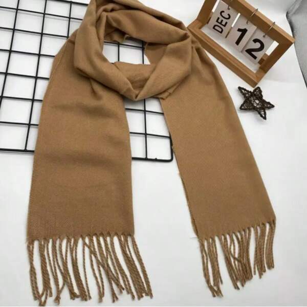 Xales Cachecol Sofisticado Estampa Lisa Social-xx6161