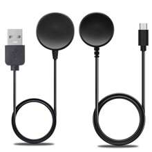 EIGIIS 1pc Watch Charger Compatible With Galaxy Watch 6/4/3/5pro, Wireless Magnetic Fast Charging (Black)