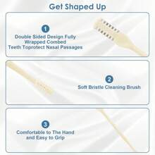 2-In-1 Manual Nose Hair Trimmer, Dual-Sided Nose Hair Clipper, Nose Hair Removal Tool, Washable 360° Rotating Nose Hair Cleaner, Convenient And Easy To Use For Men And Women