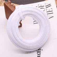 13m/Roll Colorful Pipe Cleaner, Velvet Tube Drying DIY Art Craft Project Holiday Decoration - Multicolor - View 29