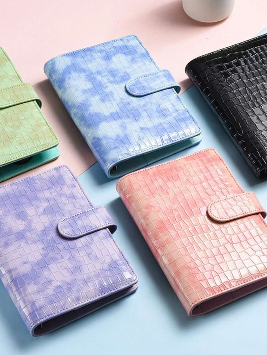 豪华预算计划活页夹 - 使用拉链现金信封、费用预算表、PU 省钱整理器、多功能内部存储、卡袋、笔环等整理您的财务