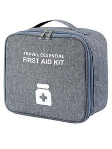 Portable Medical Bag, Home/Travel First Aid Kit, Emergency Medicine Storage, Mini First Aid Pouch - Multicolor - View 12