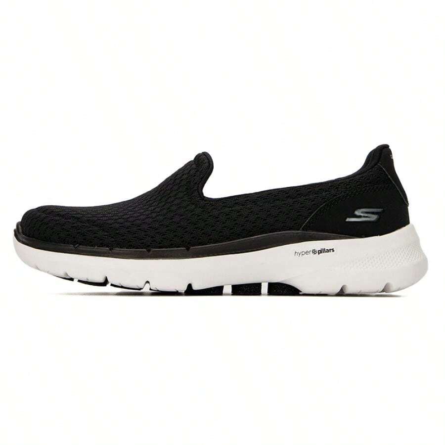 Skechers Women's Casual Shoes, Comfortable And Breathable Sports Casual Shoes 124523-BKW - Black/white - View 1