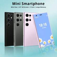 SOYES Mini Android Smartphone, Unlock Smart Phone, 3.0 Inch HD Screen Mini Phone, Pocket Phone, Student Phone, Dual SIM/Camera/GPS/Face ID, With Fun Educational APP/Learning/Gaming/Drawing/Cartoon, Ideal Phone For Children/Teens - Recolor - View 1