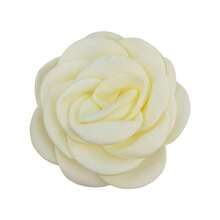 1 件 8 厘米复古优雅山茶花胸针、服装、包包、配饰、女士发夹学校办公室配饰衬衫夹克珠宝圣诞节万圣节 - 彩色 - 查看 12