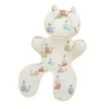 1pc 3D Mesh Double Layer Stroller Pad, Breathable Baby Stroller Seat Cushion For Summer - Multicolor - View 12