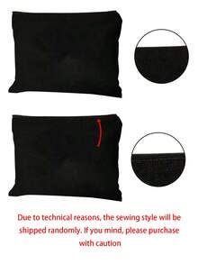 1pc Fashionable Item: Polyester Fiber Letter Print Zipper Cosmetic Bag/Storage Pouch, Excellent Gift For Couples And Families. The Cosmetic Bag Can Be Printed With Logo Patterns Or English Letters, A Stylish Women's Storage Pouch. Designed As A Coin Purse, Simple And Fashionable, With A Beautiful Appearance, Cute Large Capacity, And Portable Card Holder. - Black - View 9