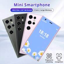 SOYES Mini Android Smartphone, Unlock Smart Phone, 3.0 Inch HD Screen Mini Phone, Pocket Phone, Student Phone, Dual SIM/Camera/GPS/Face ID, With Fun Educational APP/Learning/Gaming/Drawing/Cartoon, Ideal Phone For Children/Teens - Recolor - View 6