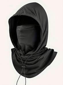 1pc Lightweight & Breathable Ice Silk Face Mask Neck Gaiter Summer Sun Protection Hat, Suitable For Outdoor Activities, Travel, Hiking, Cycling Ski Masks