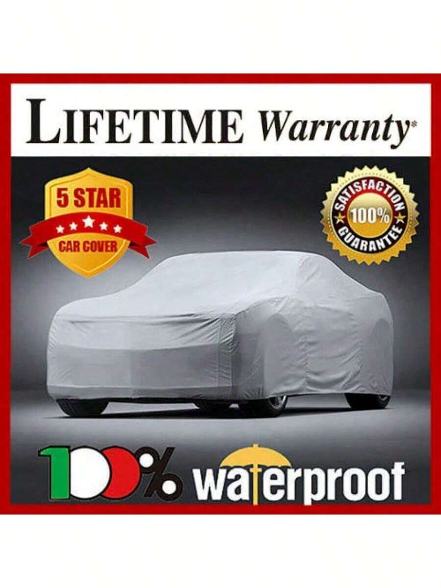 TITANIUM Outdoor Car Cover - 100% Waterproof, All-Weather Protection, Custom-Fit - 1 - View 1