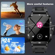 LOMAXFR Smart Watch,Wireless Calling /Dial, Various APP Reminders,Suitable For Men And Women,Sports Watches,Information Reminder,For IOS/Andriod