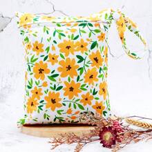 1 Pc Waterproof Baby Storge Bag Wet Dry Bag For Swimsuits Snap Handle Handbag Beach Wet Bag - Multicolor - View 18