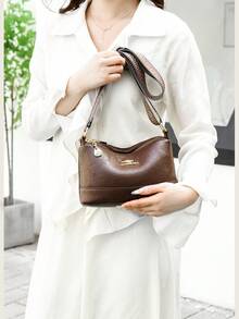 Brand Luxury Women's Crossbody Bag, Soft Leather Handbag, Designer Fashion Women's Shoulder Bag, Crossbody Bag