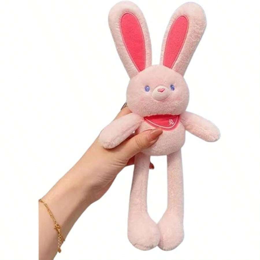 12-Inch Pull String Plush Rabbit Toy, Easter Bunny Pull String Toy ...