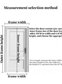 1pc Summer Anti-Mosquito Magnetic Door Curtain, Static Silent Striped Door Curtain For Home Use