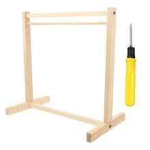 Wooden Pet Clothes Hanging Display Storage Floor Standing Rack Clothing Hanger - Multicolor - View 6