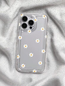 雏菊图案印花手机壳适用于 16/11/12/13/14/15/15pro/15 Plus/15 Promax/7plus/8plus/X/Xs Max/Xr/11pro/12pro/13pro/14pro/12mini/13mini/11promax/12promax/13promax/14promax/14plus/6/6s/6plus/7/8/16Pro/16plus/16promax/Se&兼容三星 Galaxy/A54/A14/A12/A13/A15/A32/A33/A24/A52S/S20/S21/S22/S23/S24/S23Plus/S24ultra/S25/A15/A33/A23 防水防震防摔防刮 - 彩色 - 查看 4