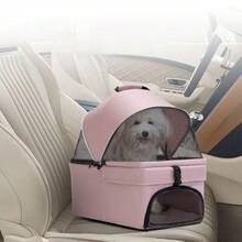 宠物推车 狗猫车 便携可折叠 轻便 小狗推车 适合小型/中型犬 - 彩色 - 查看 4