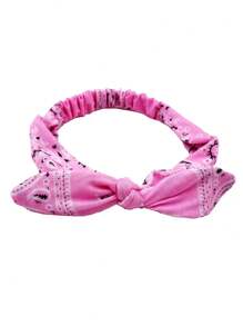 1 pezzo Fascia per capelli vintage da donna con motivo paisley intrecciata elastica/foulard per capelli/turbante fascia assorbente