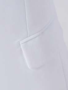 Boys Blazers Fit Suit Jacket Kids Formal Tuxedo Blazer For Party School White Size 6-14 - White - View 6